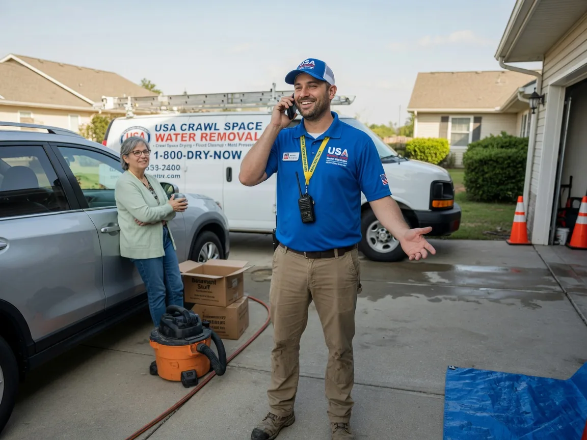 Crawl Space Water Removal Justin, TX FAQs